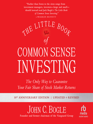 cover image of The Little Book of Common Sense Investing